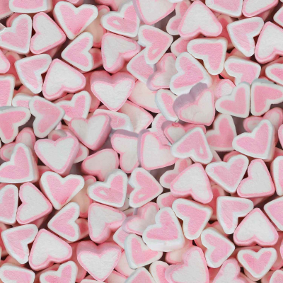 Mellow Mellow Pink Hearts 500g 