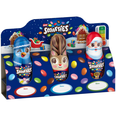  Smarties Mini-Weihnachtsfiguren 3x56,1g 