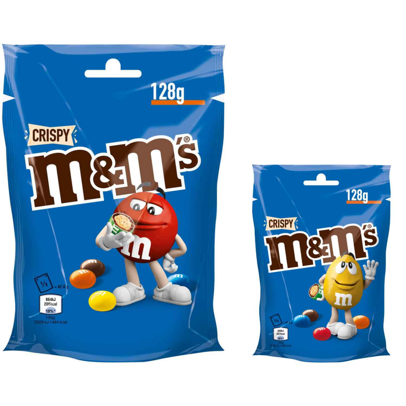  M&M'S Crispy 128g 
