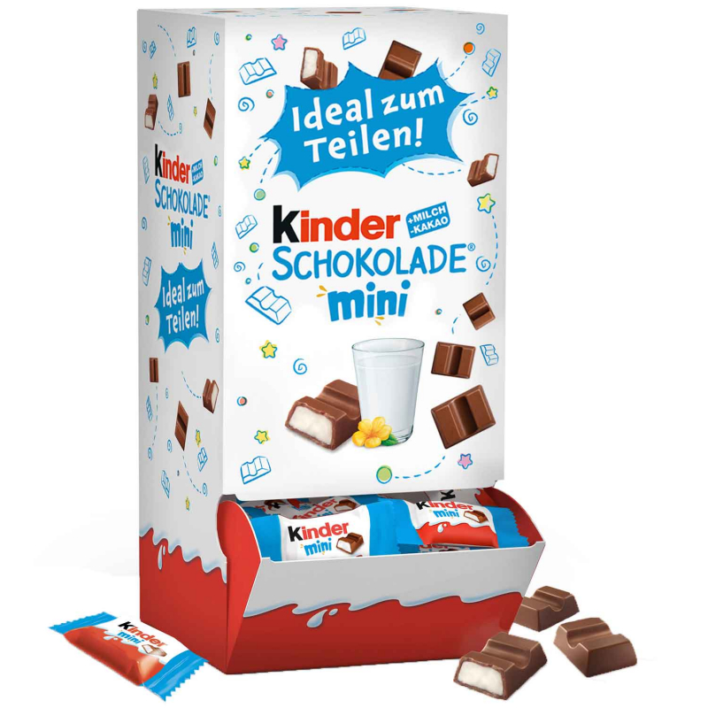  kinder Schokolade Mini 140er 