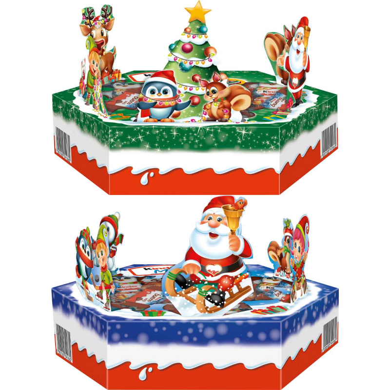  kinder Mix Weihnachtsteller 143g 
