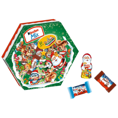  kinder Mix Weihnachtsteller 143g 
