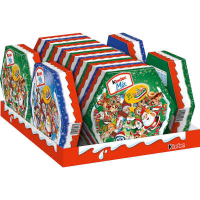  kinder Mix Weihnachtsteller 143g 