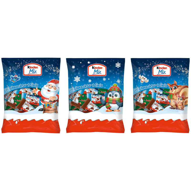  kinder Mix Weihnachts-Minis 153g 