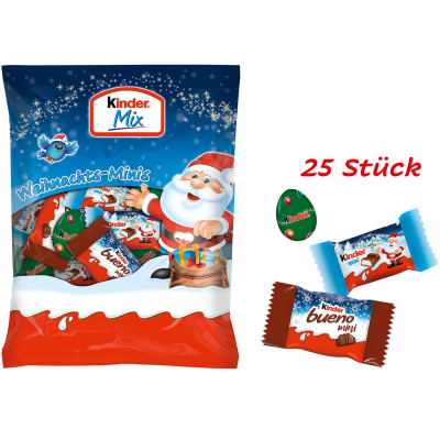  kinder Mix Weihnachts-Minis 153g 