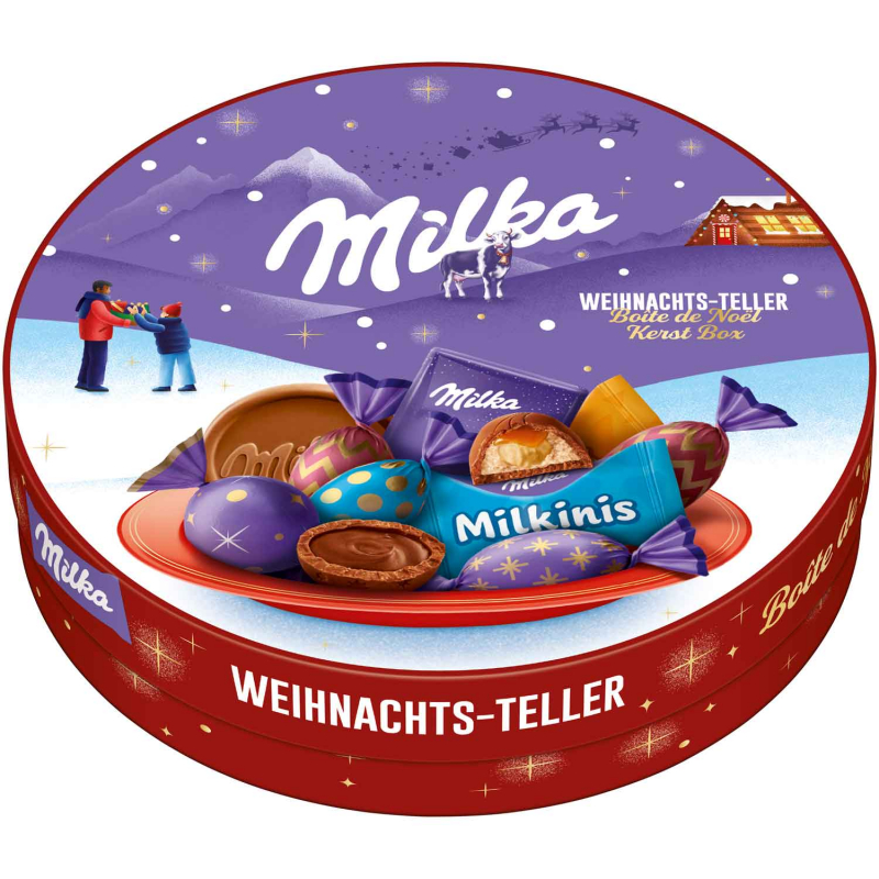  Milka Weihnachts-Teller 195g 