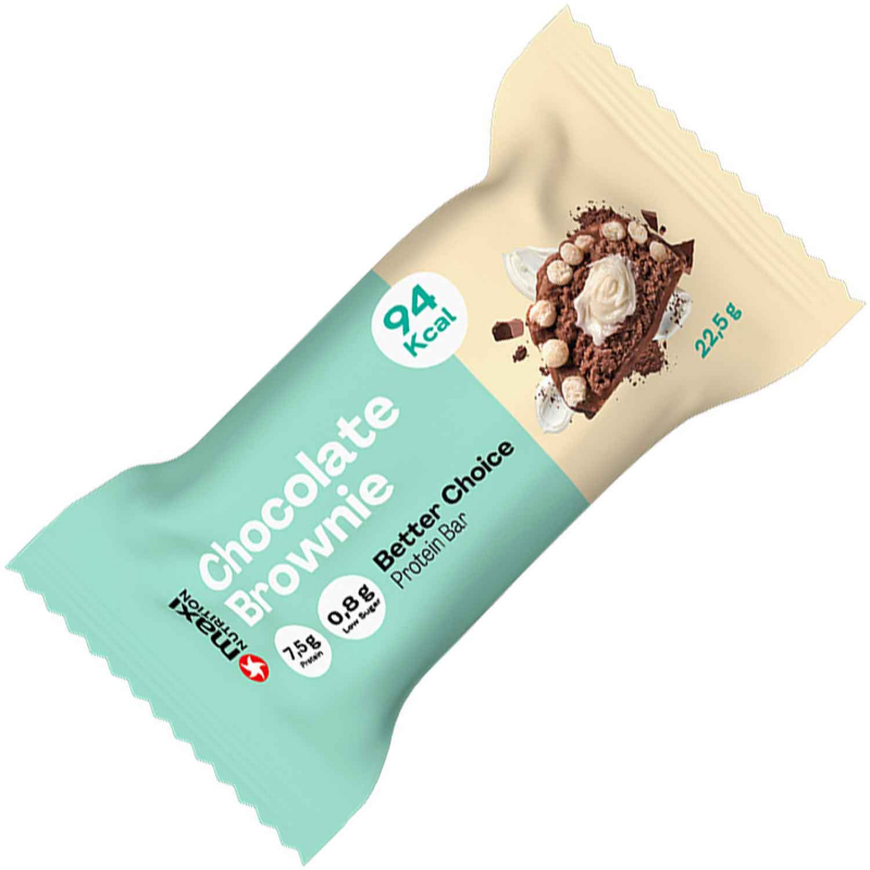  Maxi Nutrition Better Choice Protein Bar Chocolat Brownie 22,5g 
