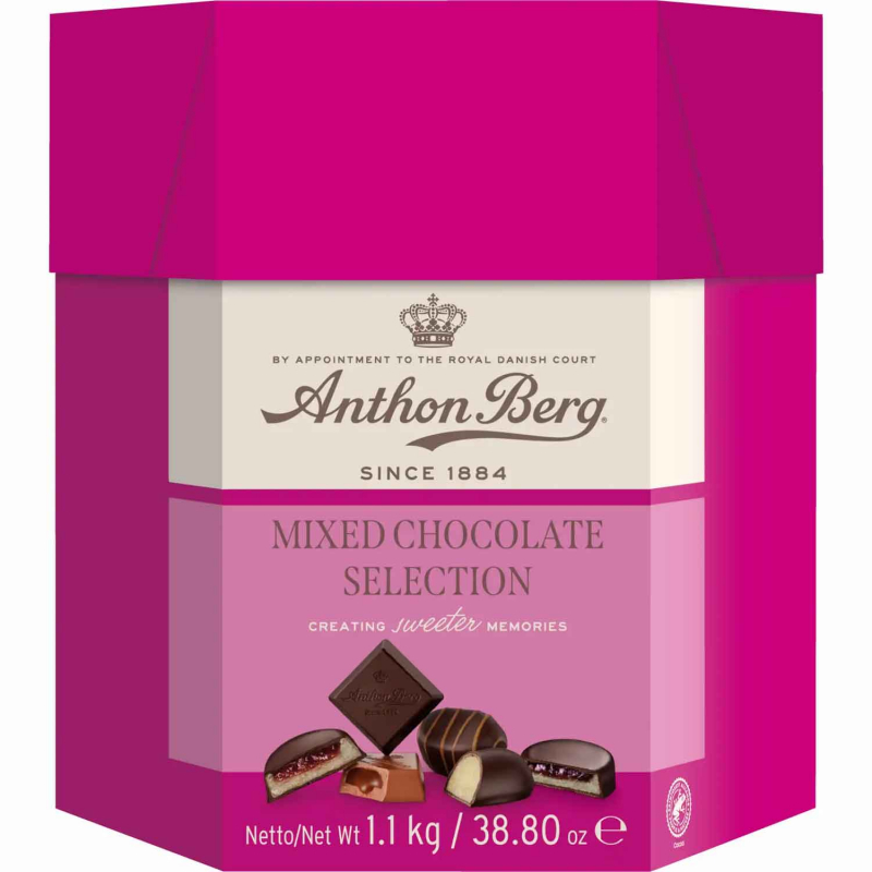  Anthon Berg Mixed Chocolate Selection 1,1kg 
