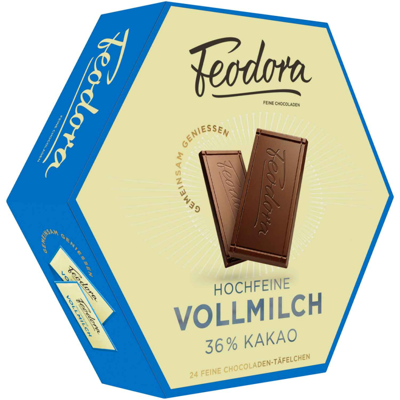  Feodora Täfelchen Hochfeine Vollmilch 24er 