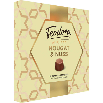  Feodora Auslese Nougat & Nuss 125g 