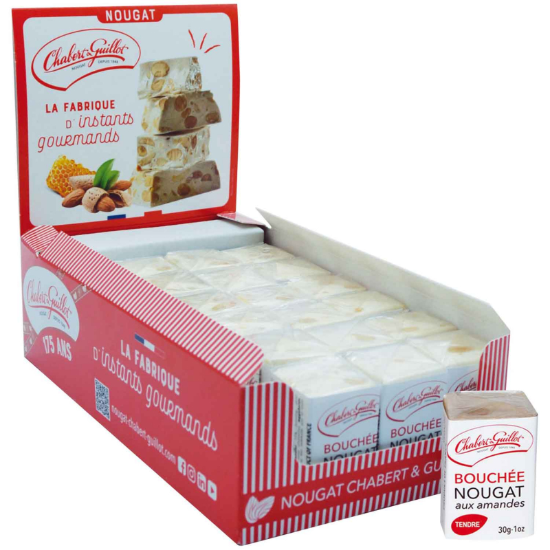  Chabert & Guillot Bouchées Nougat 24x30g 