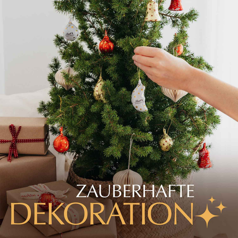  Lindt Nougat Baumbehang 200g 