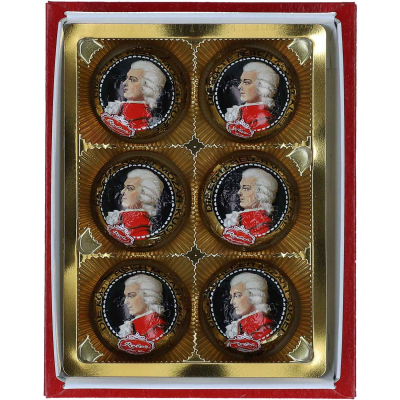  Reber Mozart Kugeln Weihnachten 6er 
