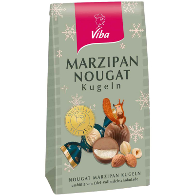  Viba Marzipan Nougat Kugeln 105g 