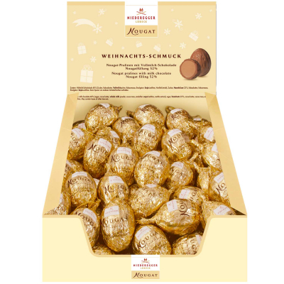  Niederegger Nougat Weihnachts-Schmuck 75x22g 