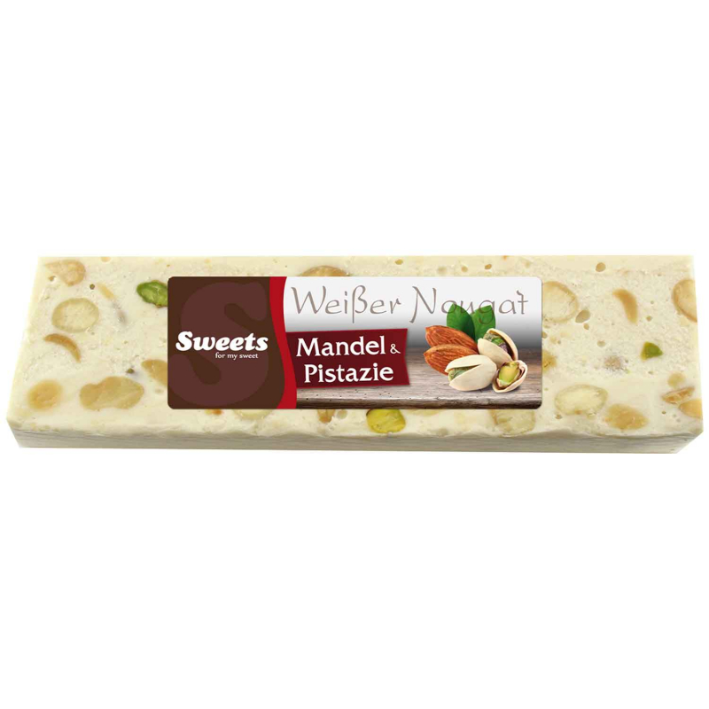  Odenwälder Weißer Nougat Mandel & Pistazie 150g 