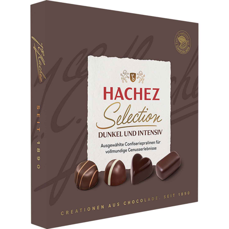  Hachez Selection Dunkel & Intensiv 125g 