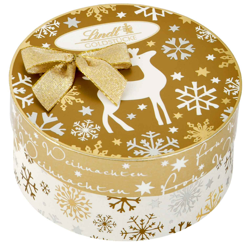  Lindt Goldstücke Rundschachtel 140g 