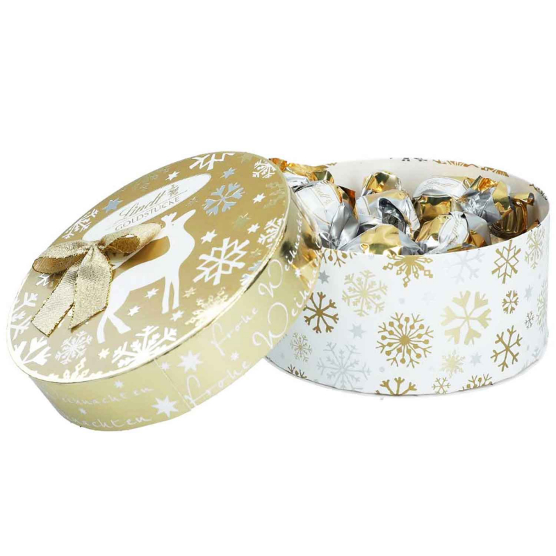  Lindt Goldstücke Rundschachtel 140g 