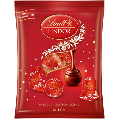  Lindt Lindor Vollmilch Bunter Teller 100g 