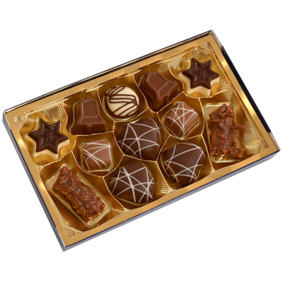  Lindt Weihnachtsmarkt Pralinés 130g 