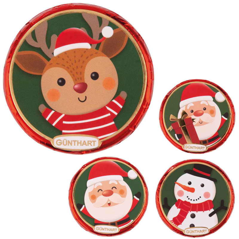  Günthart Pralinentaler Weihnachten 24g 
