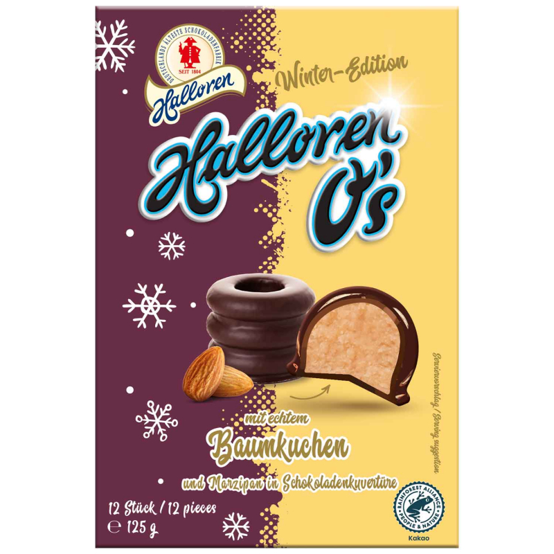  Halloren O's Baumkuchen 125g 