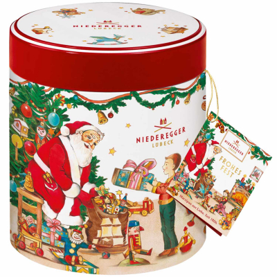  Niederegger Weihnachtsdose mit Marzipan Klassikern 250g 
