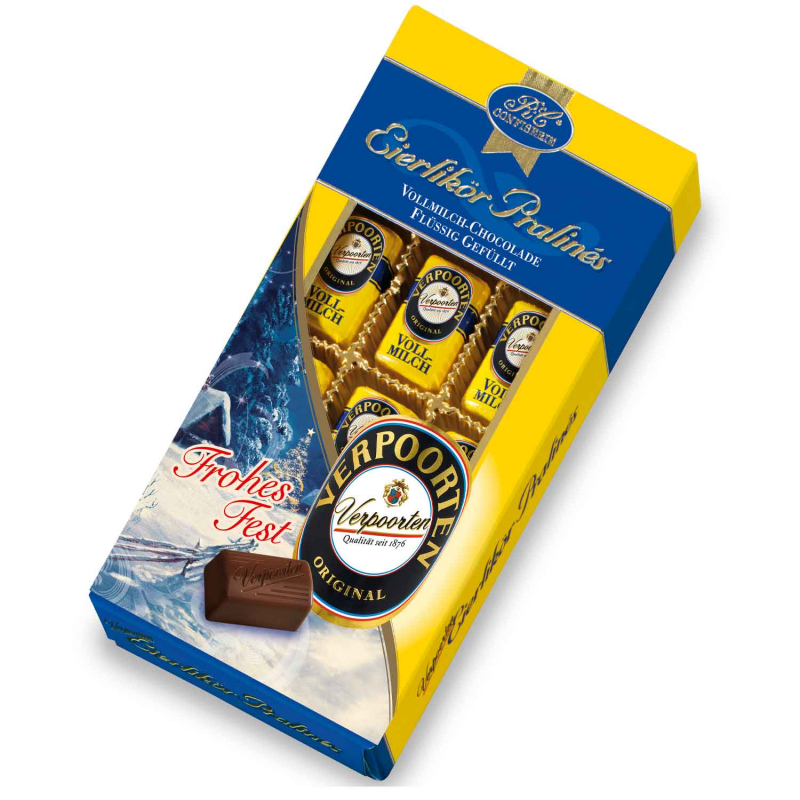  Verpoorten Eierlikör Pralinés Vollmilch Weihnachten 200g 