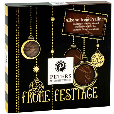  Peters Frohe Festtage Alkoholfreie Pralinen 200g 