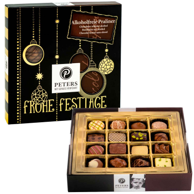 Peters Frohe Festtage Alkoholfreie Pralinen 200g 