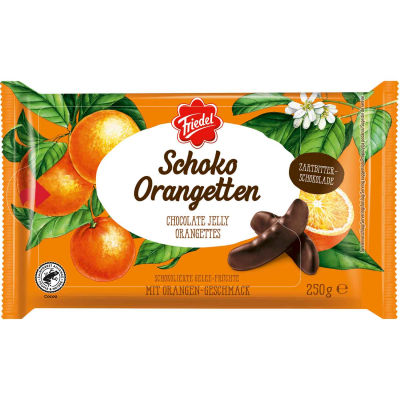  Friedel Schoko Orangetten 250g 