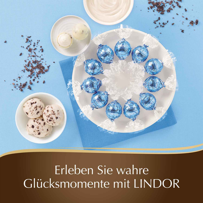  Lindt Lindor Kugeln Stracciatella 1kg 