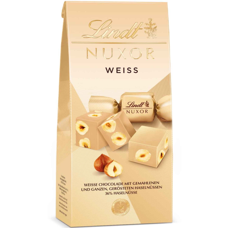  Lindt Nuxor Weiße Schokolade 103g 