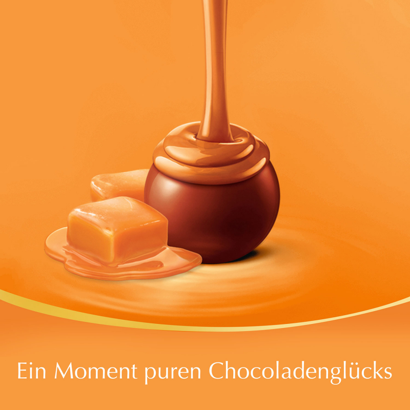  Lindt Lindor Kugeln Vollmilch Caramel 1kg 