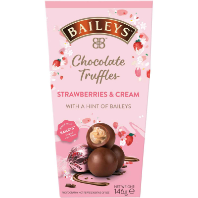  Baileys Chocolate Truffles Strawberries & Cream 146g 