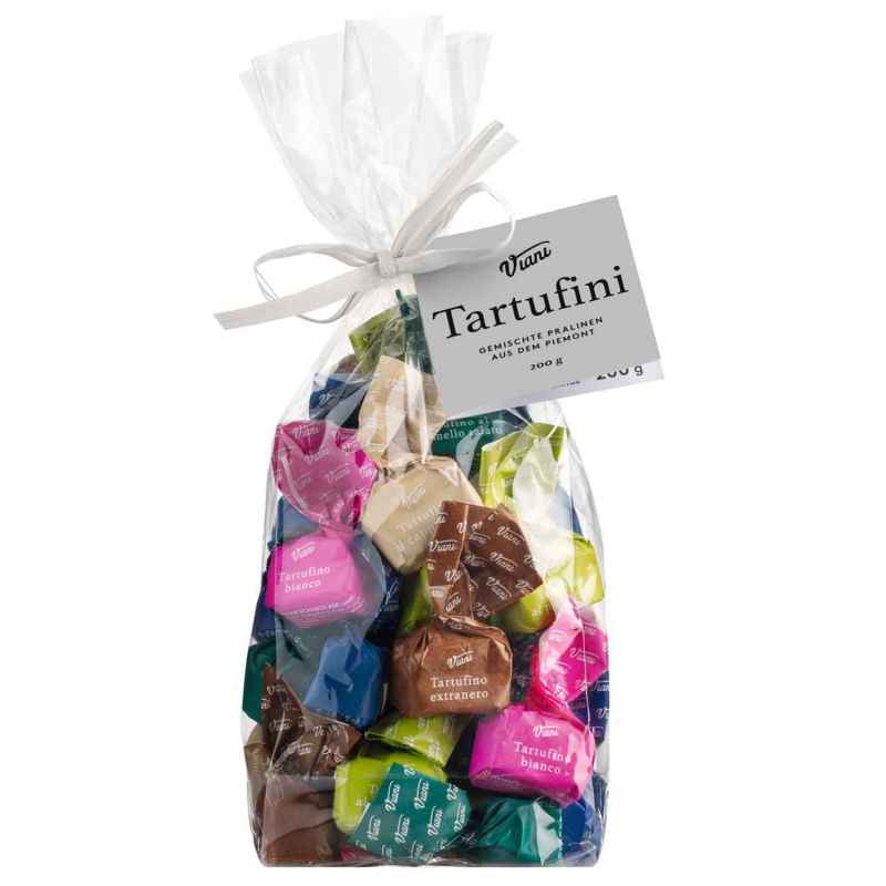  Viani Tartufini Gemischte Pralinen aus dem Piemont 200g 