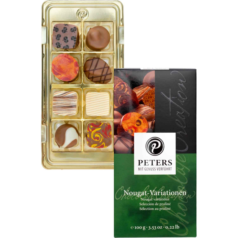  Peters Nougat-Variationen 100g 