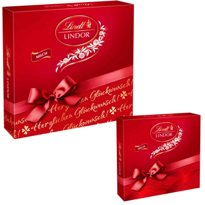  Lindt Lindor Kugeln Vollmilch 187g 