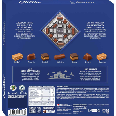  Cailler Fémina Pralinés 214g 