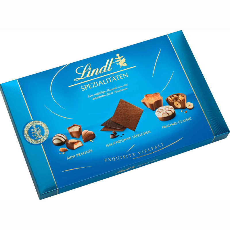  Lindt Spezialitäten Exquisite Vielfalt 250g 