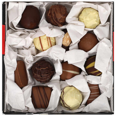  DreiMeister Kleine Kiste Pralinen-Trüffelmischung 300g 