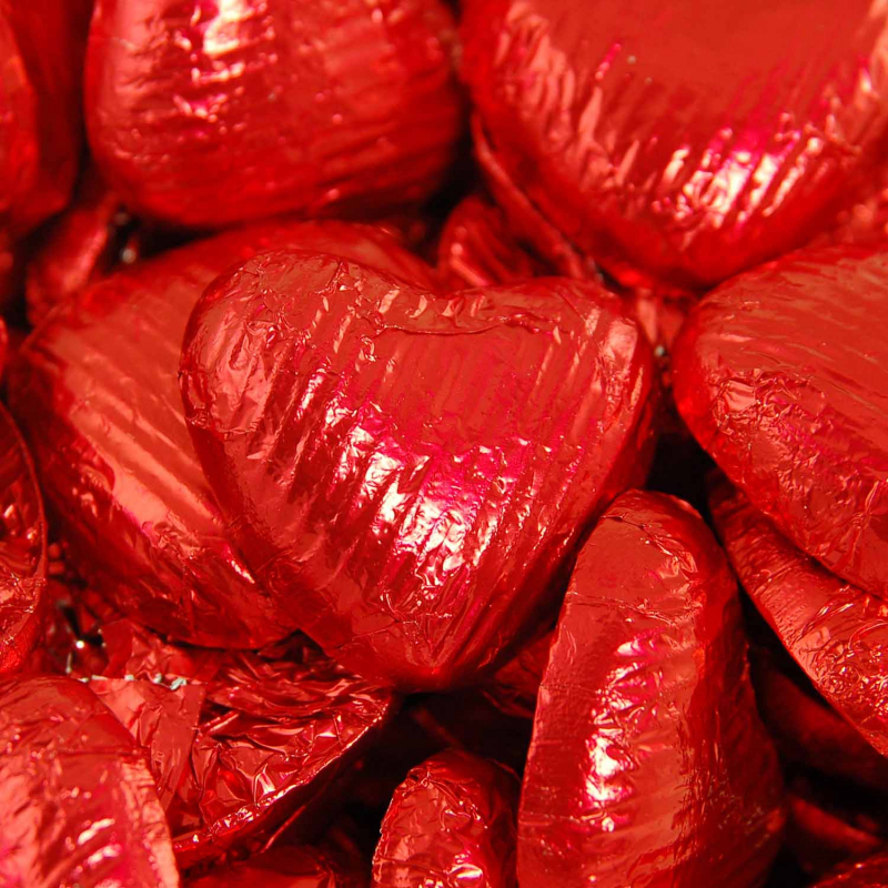  Storz Rote Schoko-Herzchen 100er 