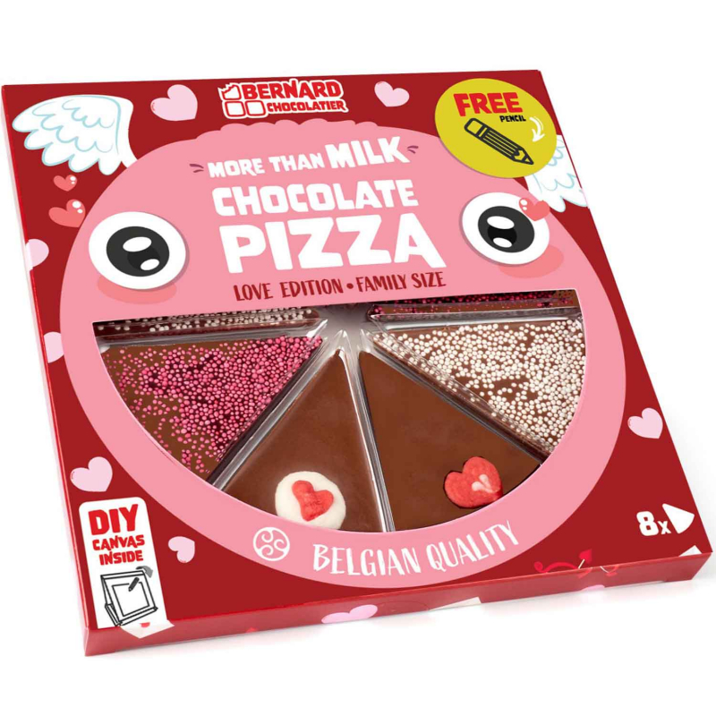  Bernard Chocolatier Chocolate Pizza Love Edition 105g 