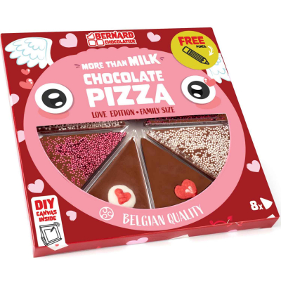  Bernard Chocolatier Chocolate Pizza Love Edition 105g 