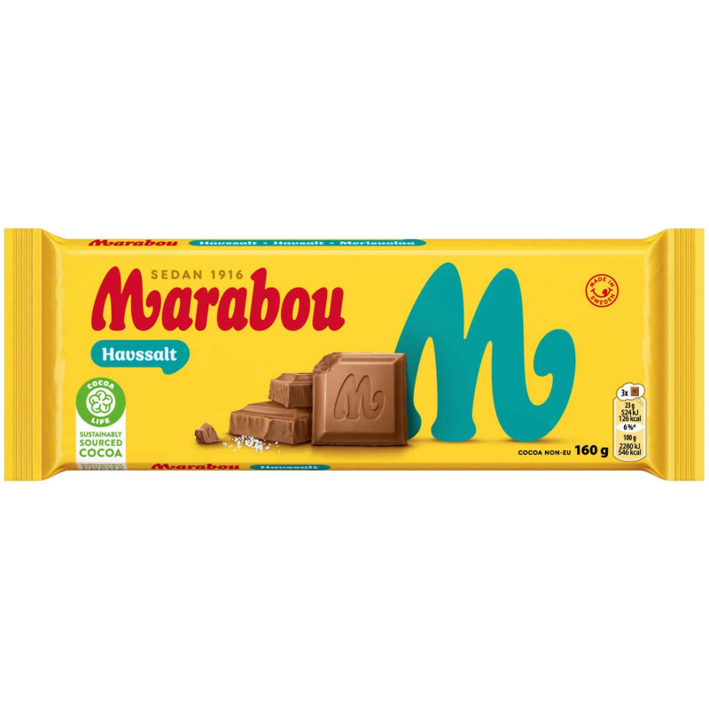  Marabou Havssalt 160g 