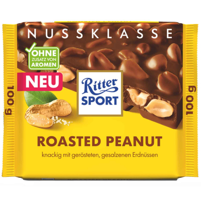  Ritter Sport Nussklasse Roasted Peanut 100g 