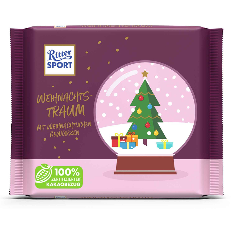  Ritter Sport Weihnachtstraum 145g 