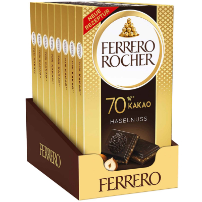  Ferrero Rocher Tafel Zartbitter 90g 