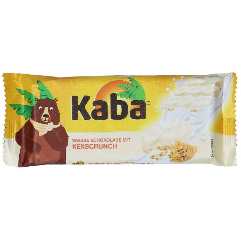  Kaba Weiße Schokolade mit Kekscrunch 90g 